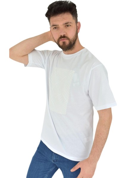 Erkek Baskılı Oversize Tişört 2379 BGL-ST02804 modelleri