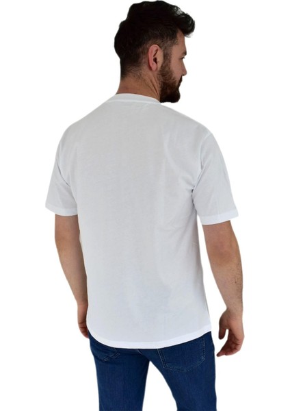 Erkek Baskılı Oversize Tişört 2379 BGL-ST02804 indirimleri