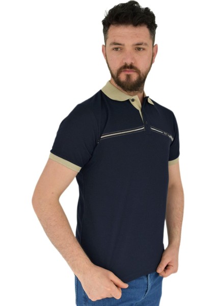 Erkek Polo Yaka Tişört Waffle 2369 BGL-ST02792 modelleri