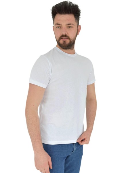 Erkek Sıfır Yaka Tişört Penye BGL-ST02799 fiyatları