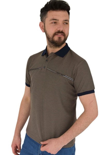 Erkek Polo Yaka Tişört Waffle 2369 BGL-ST02792 modelleri