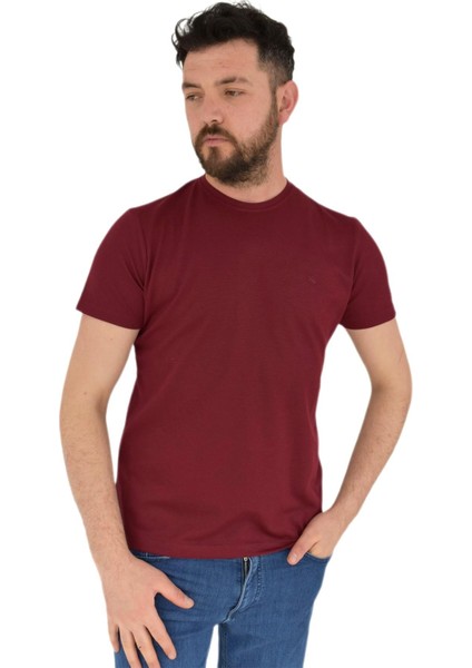 Erkek Sıfır Yaka Tişört Ottoman BGL-ST01890