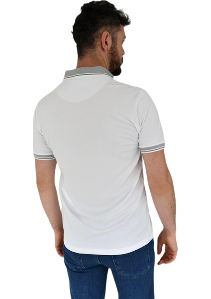 Erkek Büyük Beden Polo Yaka Tişört Kagi 2355 BGL-ST02819