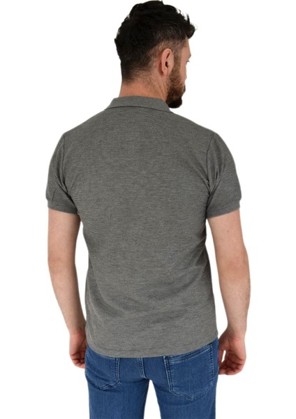 Erkek Polo Yaka Tişört Waffle BGL-ST01941