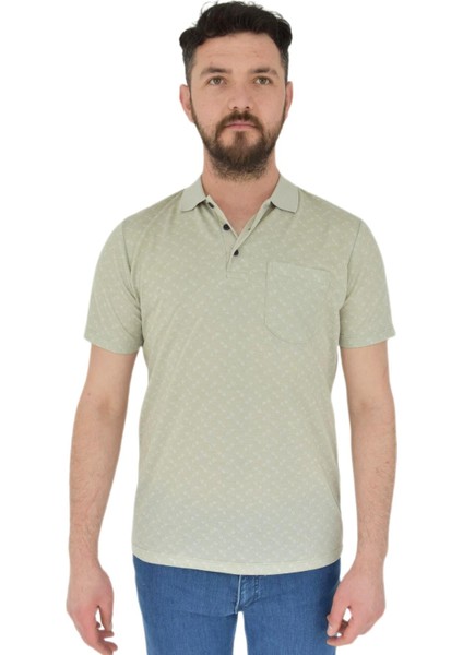 Erkek Polo Yaka Cepli Tişört BGL-ST02793
