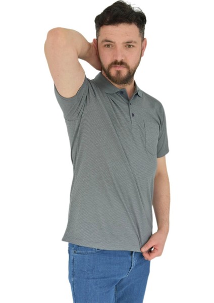 Erkek Polo Yaka Cepli Tişört BGL-ST02794