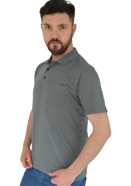 Erkek Polo Yaka Cepli Tişört BGL-ST02794