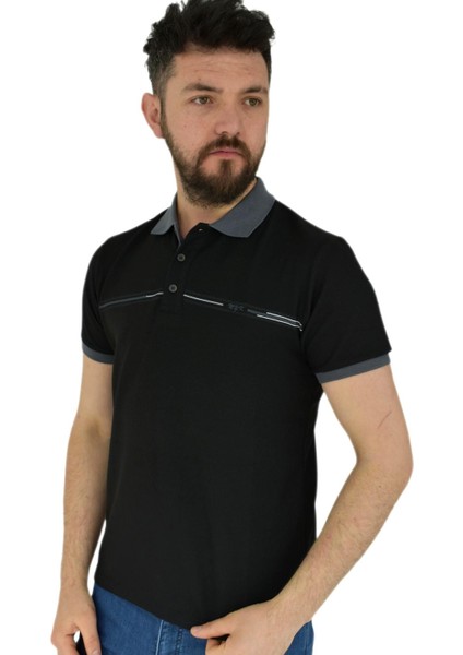 Erkek Polo Yaka Tişört Waffle 2369 BGL-ST02792 fiyatları