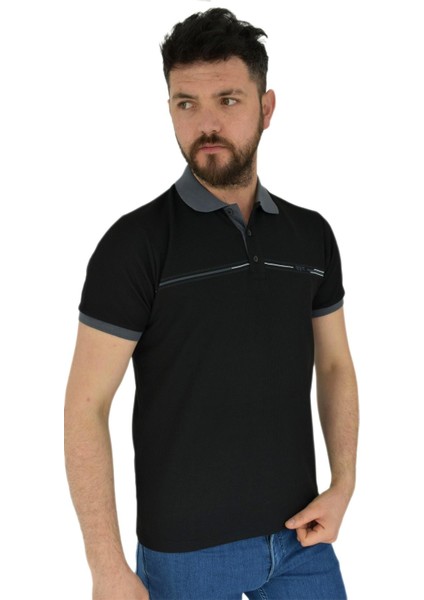 Erkek Polo Yaka Tişört Waffle 2369 BGL-ST02792 modelleri