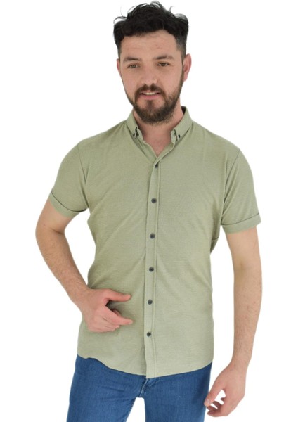 Erkek Polo Yaka Cepli Dügmeli Tişört 2374 BGL-ST02878