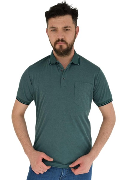 Erkek Polo Yaka Cepli Tişört Kagi 2356 BGL-ST02880