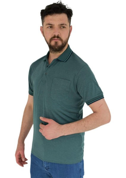 Erkek Polo Yaka Cepli Tişört Kagi 2356 BGL-ST02880