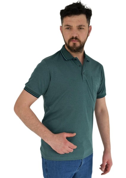 Erkek Polo Yaka Cepli Tişört Kagi 2356 BGL-ST02880
