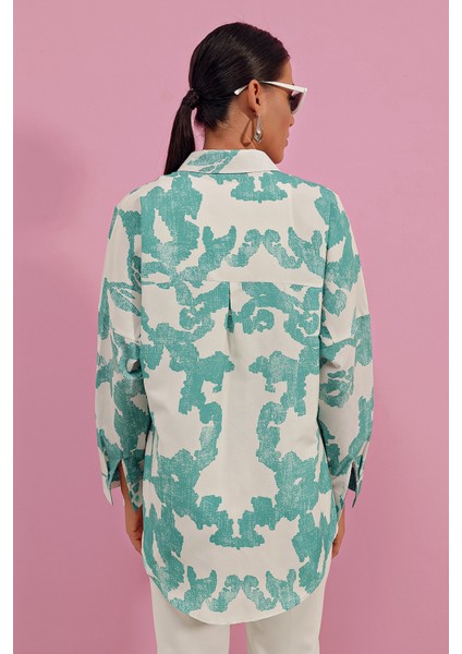 3900 Oversize Uzun Basic Gömlek fırsatları
