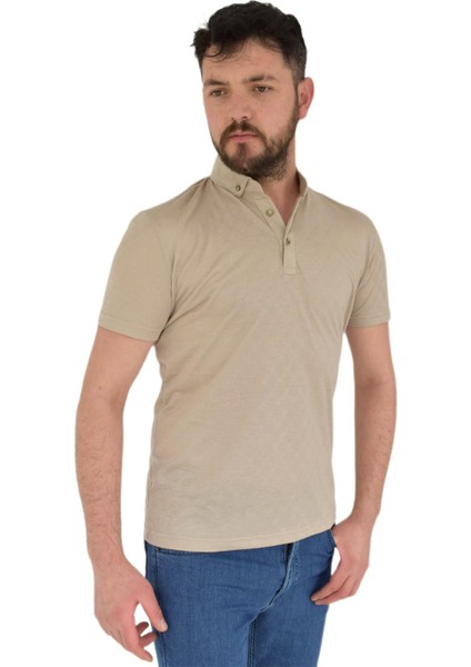 Erkek Polo Yaka Tişört R2180 BGL-ST02787