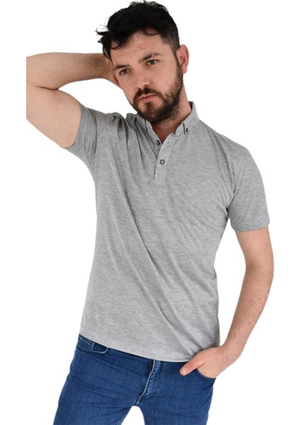 Erkek Polo Yaka Tişört R2180 BGL-ST02787