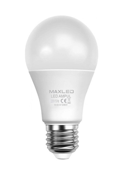 LED Ampul 6500K Beyaz Işık E27 - 9W