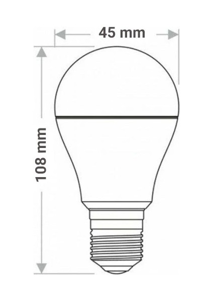 LED Ampul 6500K Beyaz Işık E27 - 9W modelleri