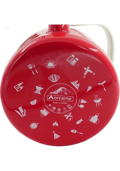 OUT-1551 Retro Emaye Kamp Çaydanlık - Demlik fiyatları