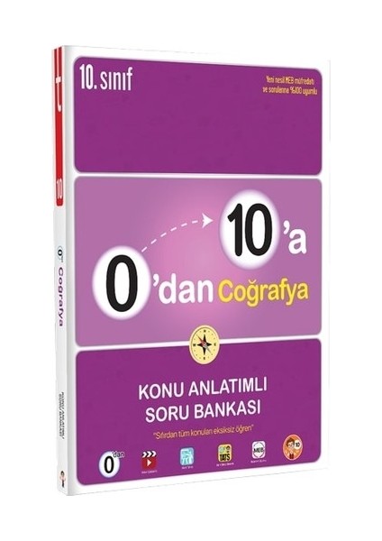 Tonguç Akademi 0'dan 10'a Coğrafya Konu Anlatımlı Soru Bankası