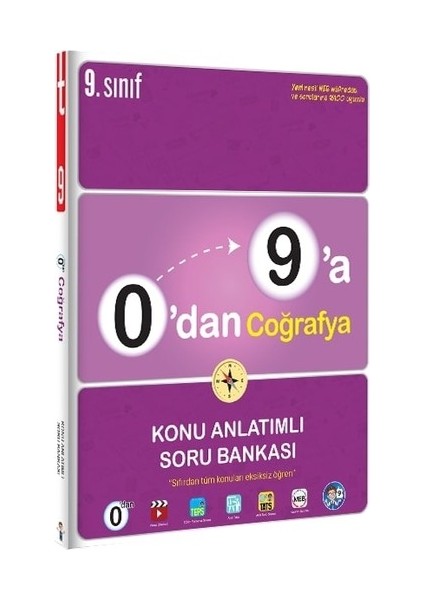 0'dan 9'a Coğrafya Konu Anlatımlı Soru Bankası