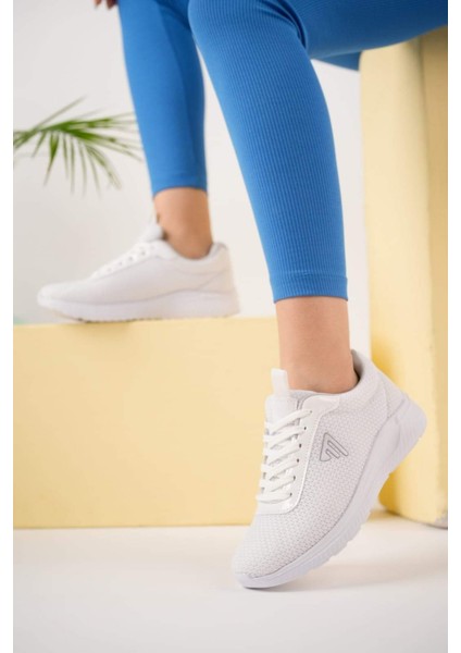 Kadın Beyaz Günlük Spor Ayakkabı Sneaker 0001 fiyatları