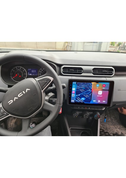 Renault Dacia(2018-2024 yıl)2GB Ram 32GB Rom Hafıza Android sürüm 13 Multimedya Kablosuz Carplay Navigasyon 10 inç Ekran