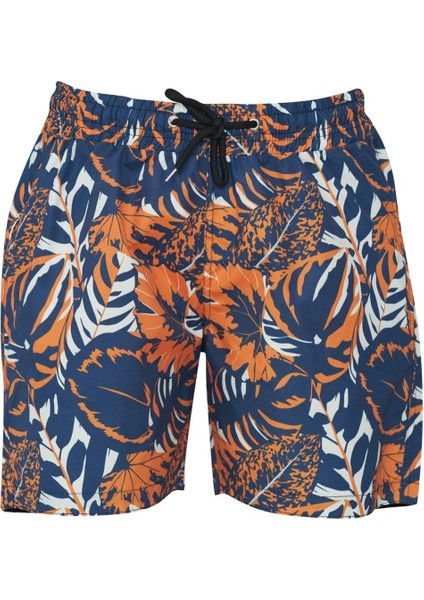 2373-4 Erkek Palmiye Su Itici Paraşüt Kumaş Deniz Şort