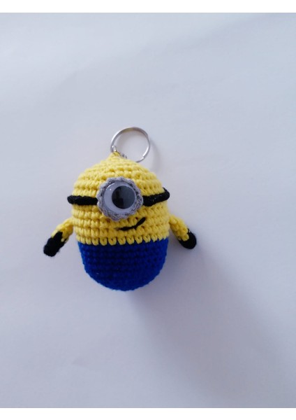 Minions Amigurumi Organik Anahtarlık