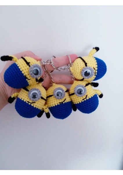 Minions Amigurumi Organik Anahtarlık fiyatları