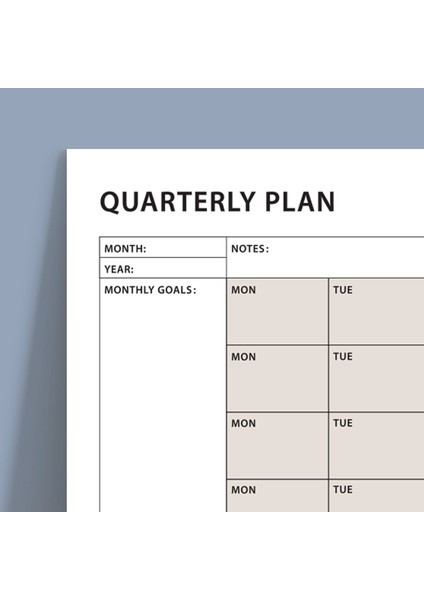 Tarihsiz Üç Aylık Duvar Takvimi, 90 Günlük Plan, Duvar Planlayıcı, Boho Renk, Toprak Tonu - 70X100 cm modelleri