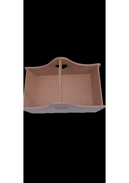 Hobi Dekoratif Sepet Ham Model Ahşap Mdf El Yapımı