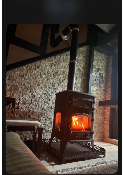 Flamestove FS-011YK Sırıus Maxi Yan Kapaklı Kuzineli Komple Pik Döküm Soba fiyatları