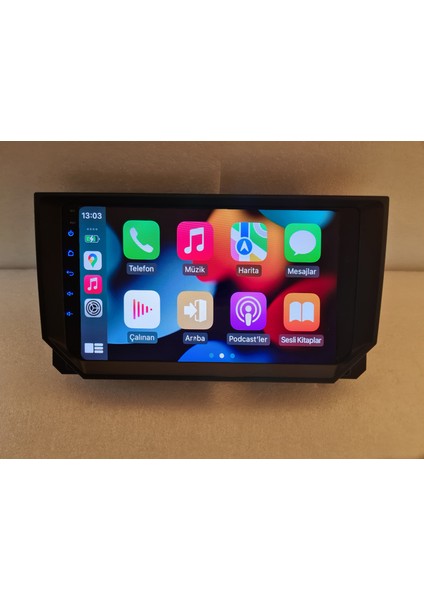 Seat 2018 Ibiza Android Kablosuz Carplay Navigasyon Multimedya 9 Inch Ekran 2 GB Ram 32 GB Rom