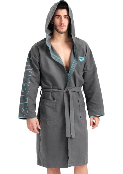 Zeal Plus Unisex Gri Antrenman Bornoz 005308101