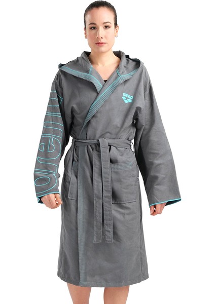 Zeal Plus Unisex Gri Antrenman Bornoz 005308101