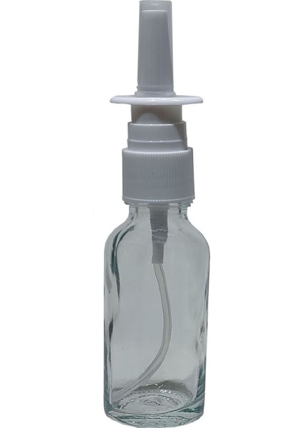 10 Adet 20 ml Burun Spreyi Şeffaf Boş Cam Şişe