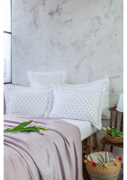 Oliver Violet Çift Kişilik Bambu Pike Takımı