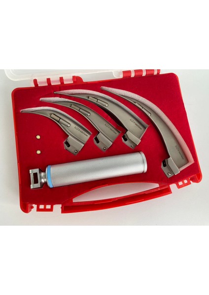 4'lü Laringoskop Set