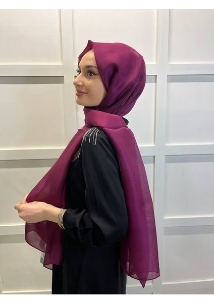 Siyane Scarf Pırlanta Abiye Düğünlük Şal 00790