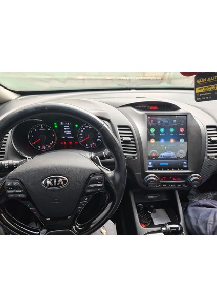 Kia Cerato(2016-2021)Multimedya 2 GB Ram 32 GB Rom Android Kablosuz Carplay Navigasyon 9.7 Inch Tesla Ekran