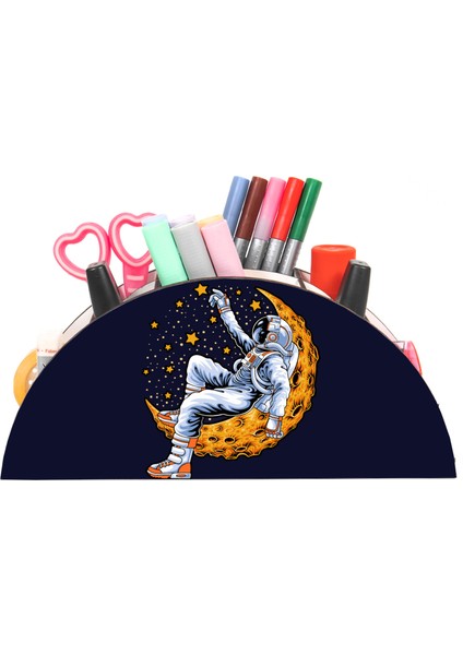 Ahşap Vip Space Serisi Gökkuşağı Cetvelli Masaüstü Kalemlik Çocuklar Için Organizer Montajlı Kutulu fiyatları