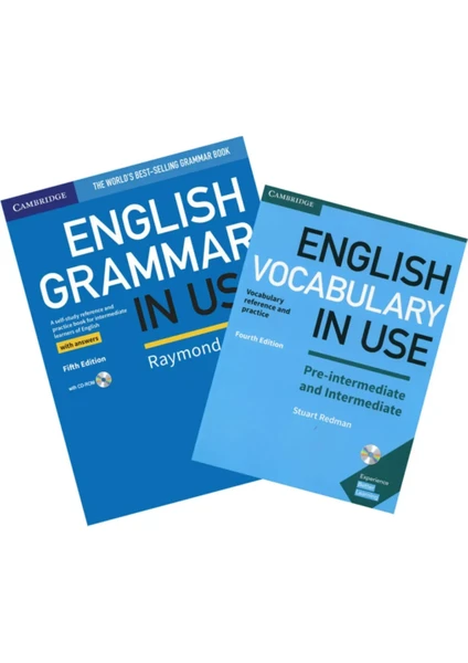 Englısh Grammar In Use + Vocabulary In Use Pre-Intermedıte - Intermedıate