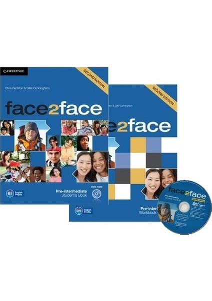 FACE2FACE Pre-Intermediate Student's Book + Workbook +Cd