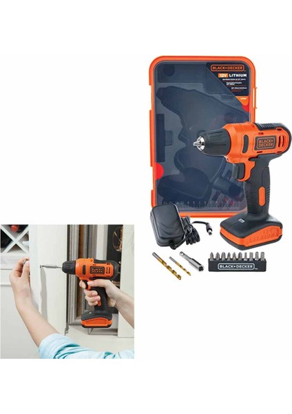 Black & Decker LD12SP Akülü Vidalama