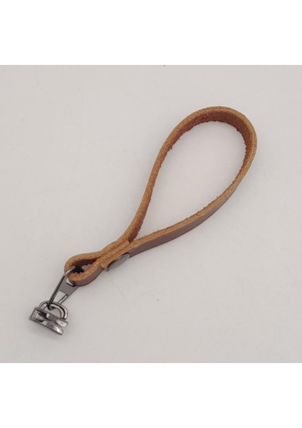 Kızıl Kahve Renk Gerçek Derili Füme Döngülü Fermuar Başı fiyatları