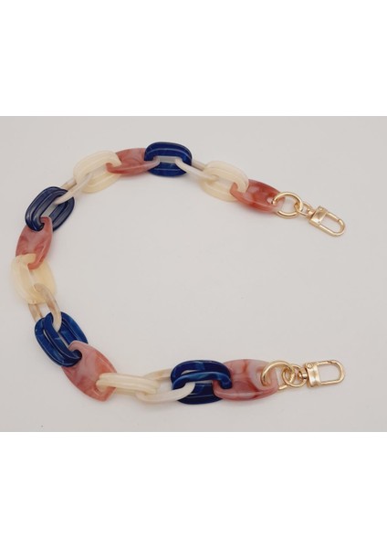 Renkli 55 cm Köprü Model Light Gold Kancalı Akrilik Zincir fiyatları