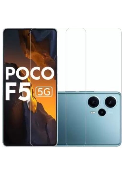 Poco F5 5g ile Uyumlu Mat Esnek Nano Kırılmayan Ekran Koruyucu