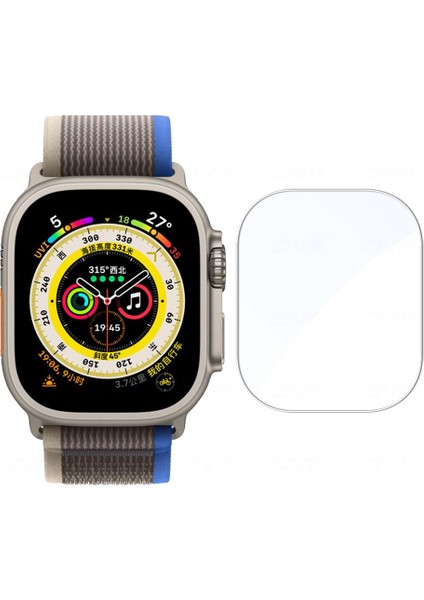 Dt8 Ultra Watch 8 Saat ile Uyumlu Esnek Nano Ekran Koruyucu Film(2 Adet)