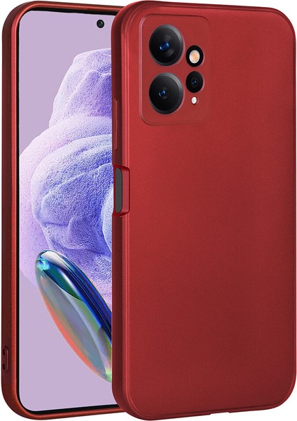 Xiaomi Redmi Note 12 4g Ince Kamera Korumalı Mat Silikon Kılıf
